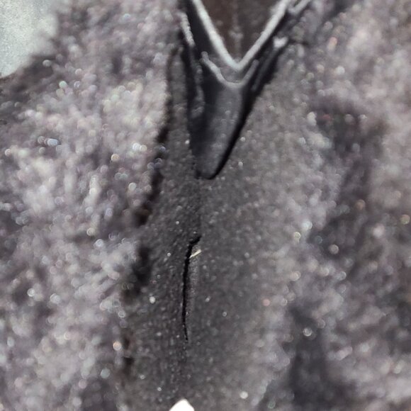 Girl's GRAY WOLF black duck bottom boots w/ diamond cuff body material  Size 13 - Picture 5 of 9